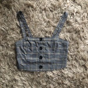 Abercrombie & Fitch crop top tank top, never worn!